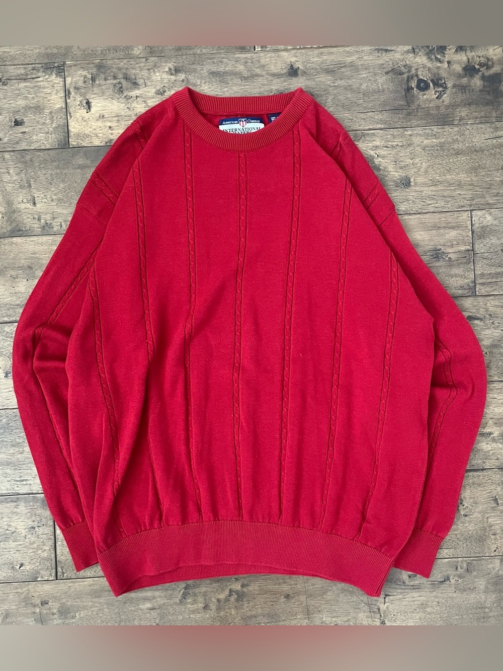 Vintage woman’s 90’s Red Knitwear sweater